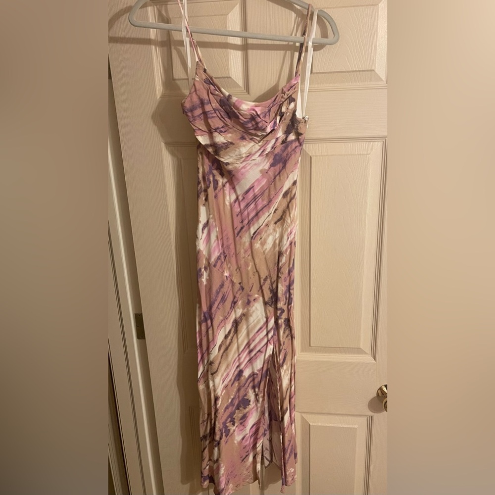 Worn Once Hello Molly FULL TIME GLAM GIRL MIDI DRESS PURPLE - Picture 3 of 7